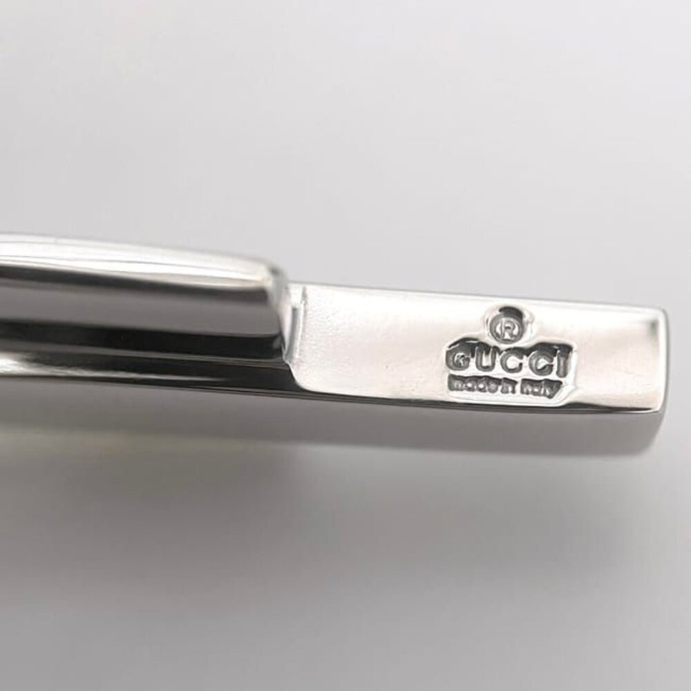 Gucci Cross Necklace Silver Polished Ag 925 S Rank - Picture 5 of 10